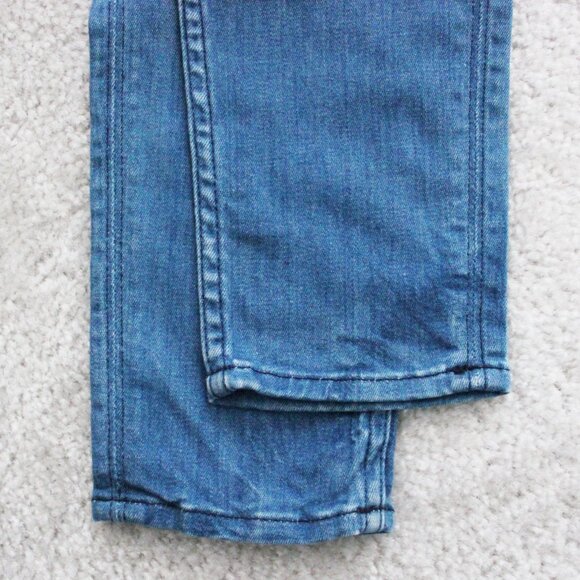 Hudson Collin Low Rise Skinny Leg Crop Ankle Denim Jeans w/ Flap Pockets, Sz 24 - Picture 8 of 12
